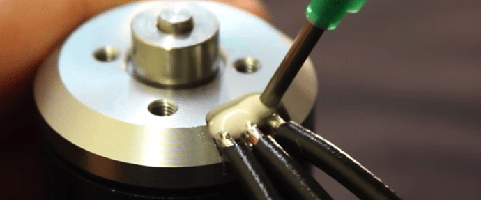 Waterproofing of brushless motors