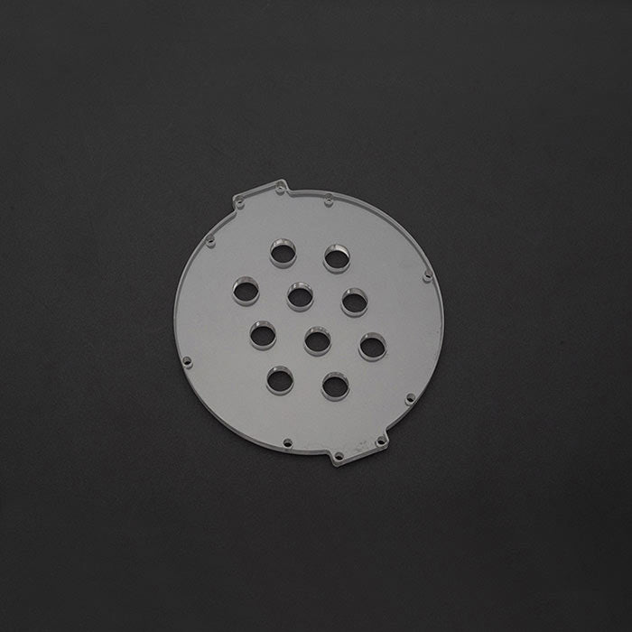 Acrylic End Cap for ROV/AUV Watertight Enclosure - Custom Hole Patterns