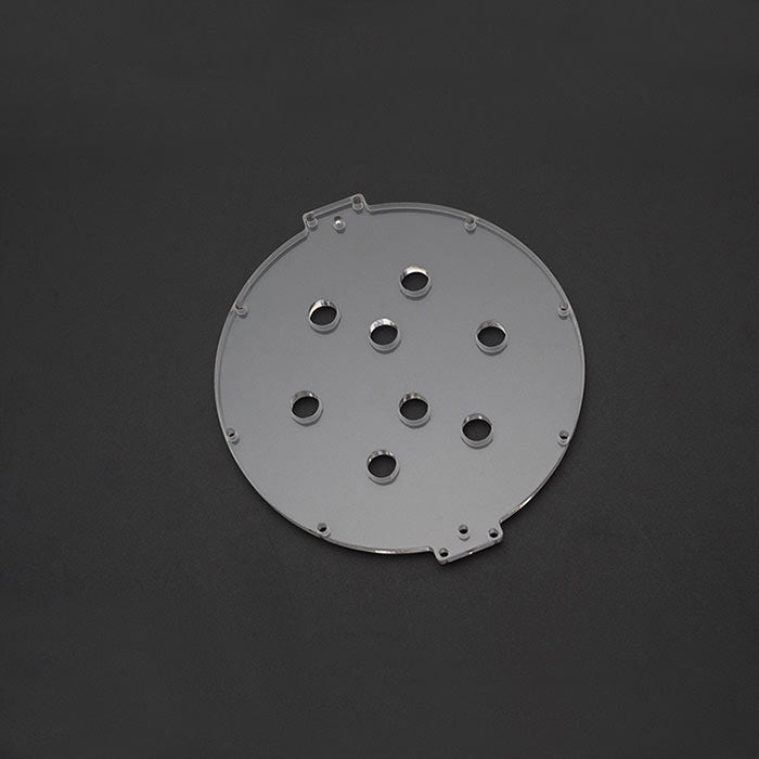 Acrylic End Cap for ROV/AUV Watertight Enclosure - Custom Hole Patterns