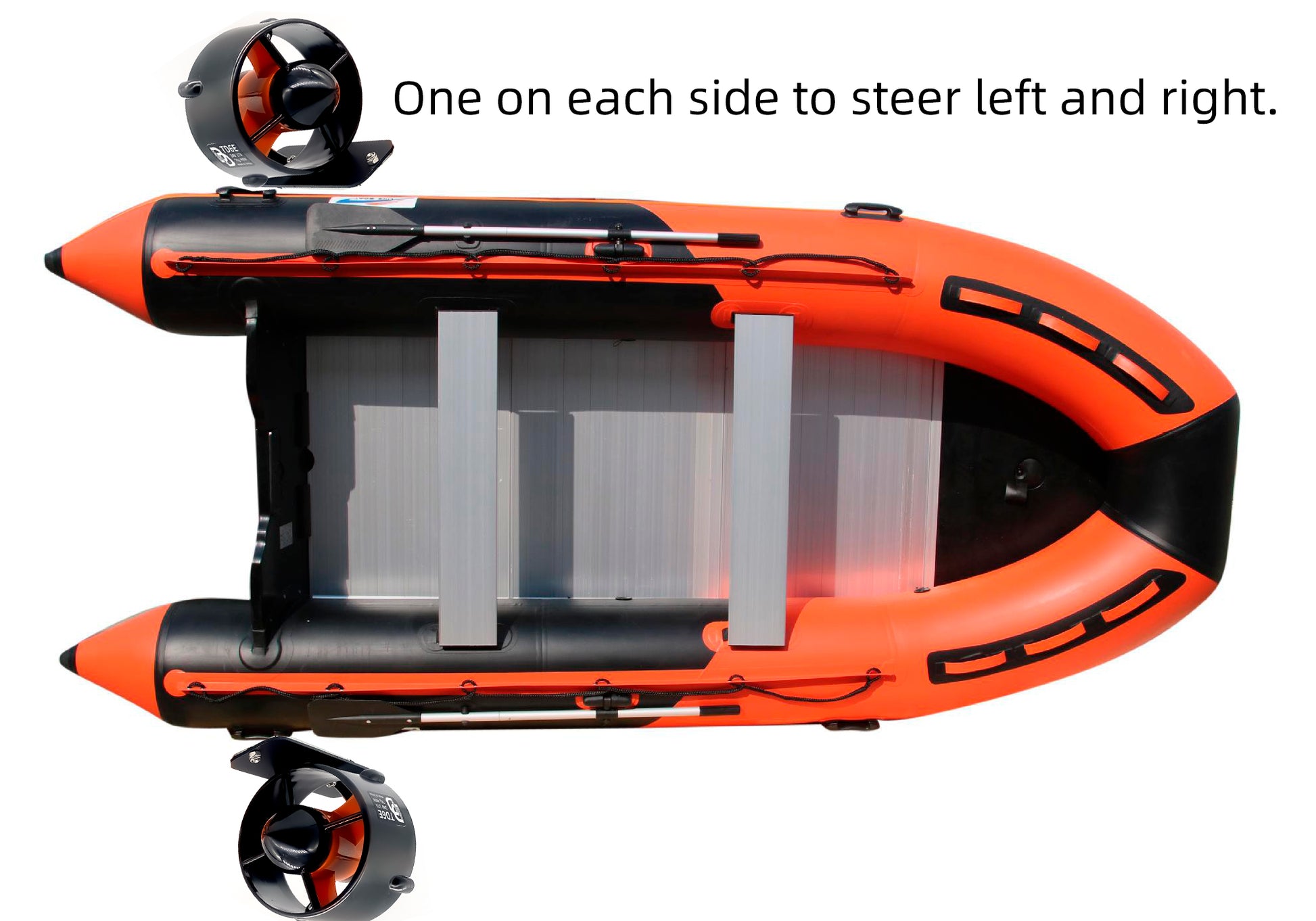 TD6E CW&CCW 24V 14kg 800W Underwater Thruster For Kayaks Fishing Boat