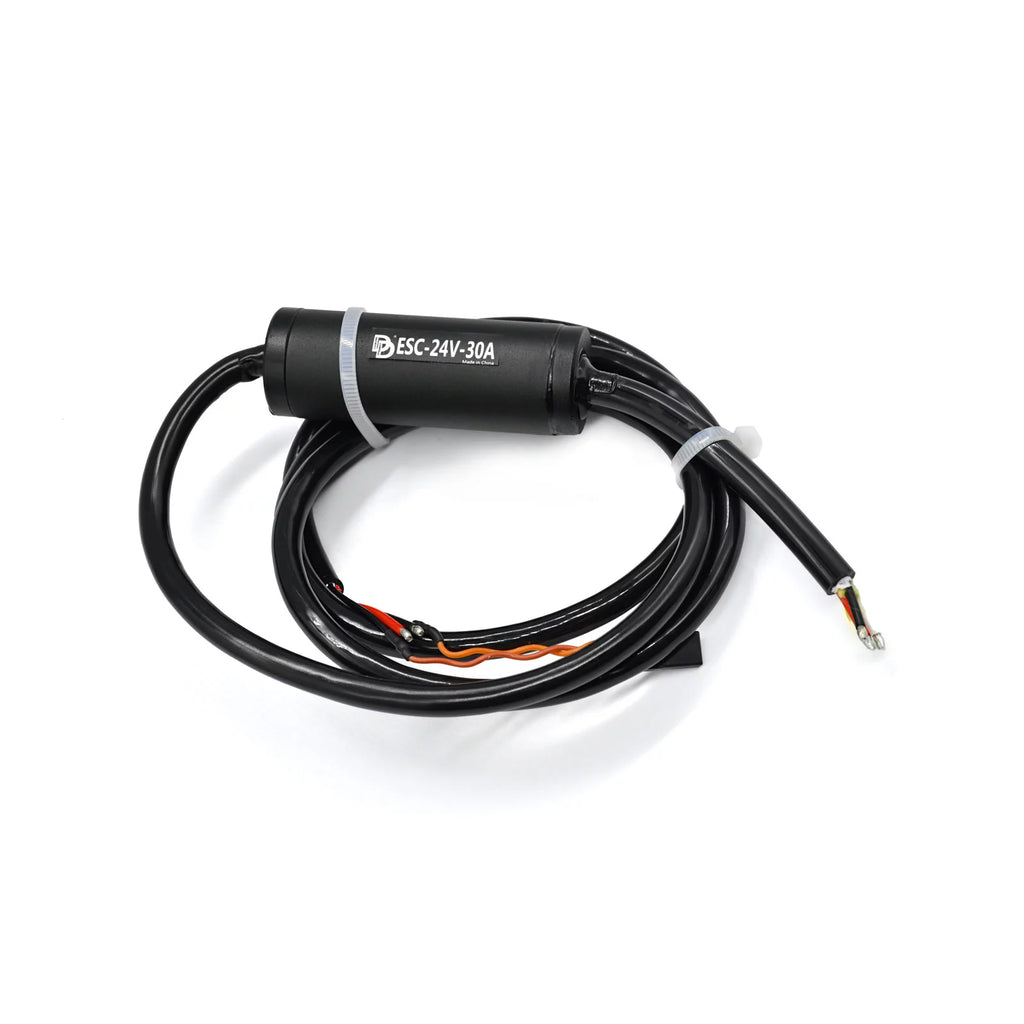 DD 24V 30A Metal Waterproof ESC |Aluminum Alloy Customizable Electronic Speed Controller