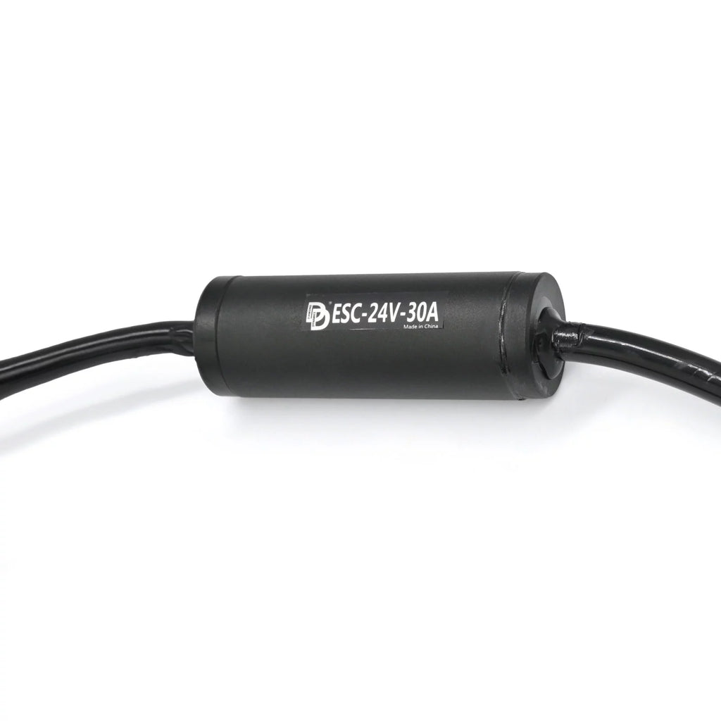 DD 24V 30A Metal Waterproof ESC |Aluminum Alloy Customizable Electronic Speed Controller