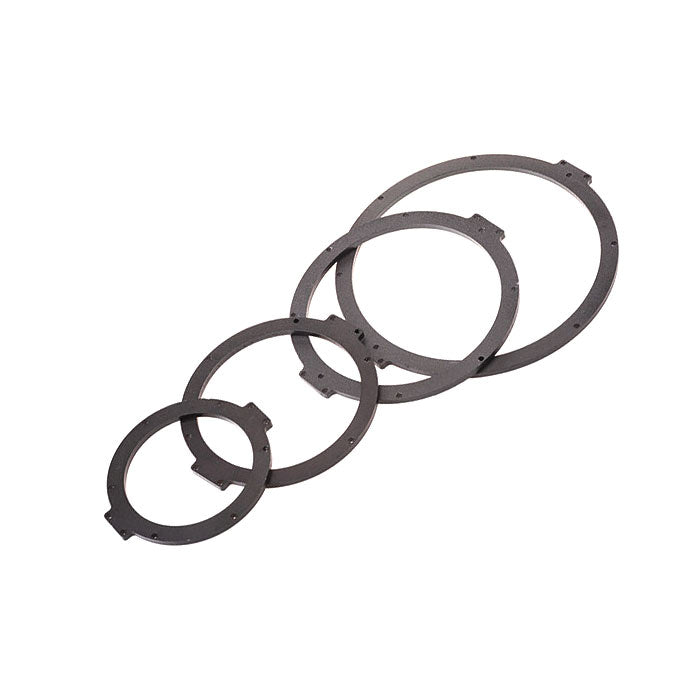 Flange End Cover Retaining Ring for ROV - 90-160mm, Aluminum, Black Oxide