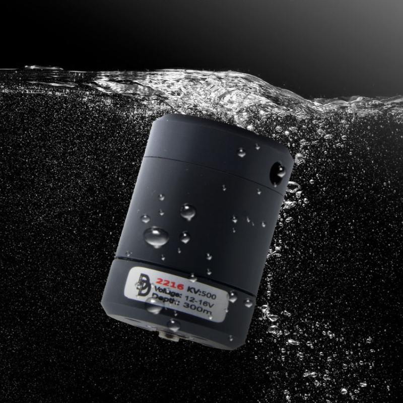 DD2216 12V 500kv 1.2kg Waterproof ROVs Brushless Motor For Underwater