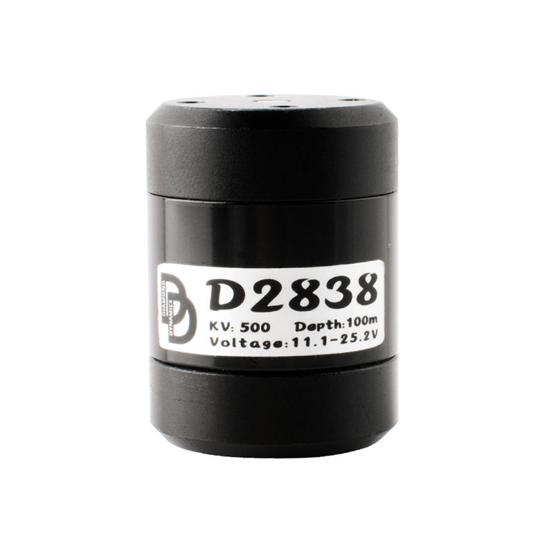 DD2838 11-25V 500kv 350W 3.15kg Thrust 100m Waterproof Brushless Motor