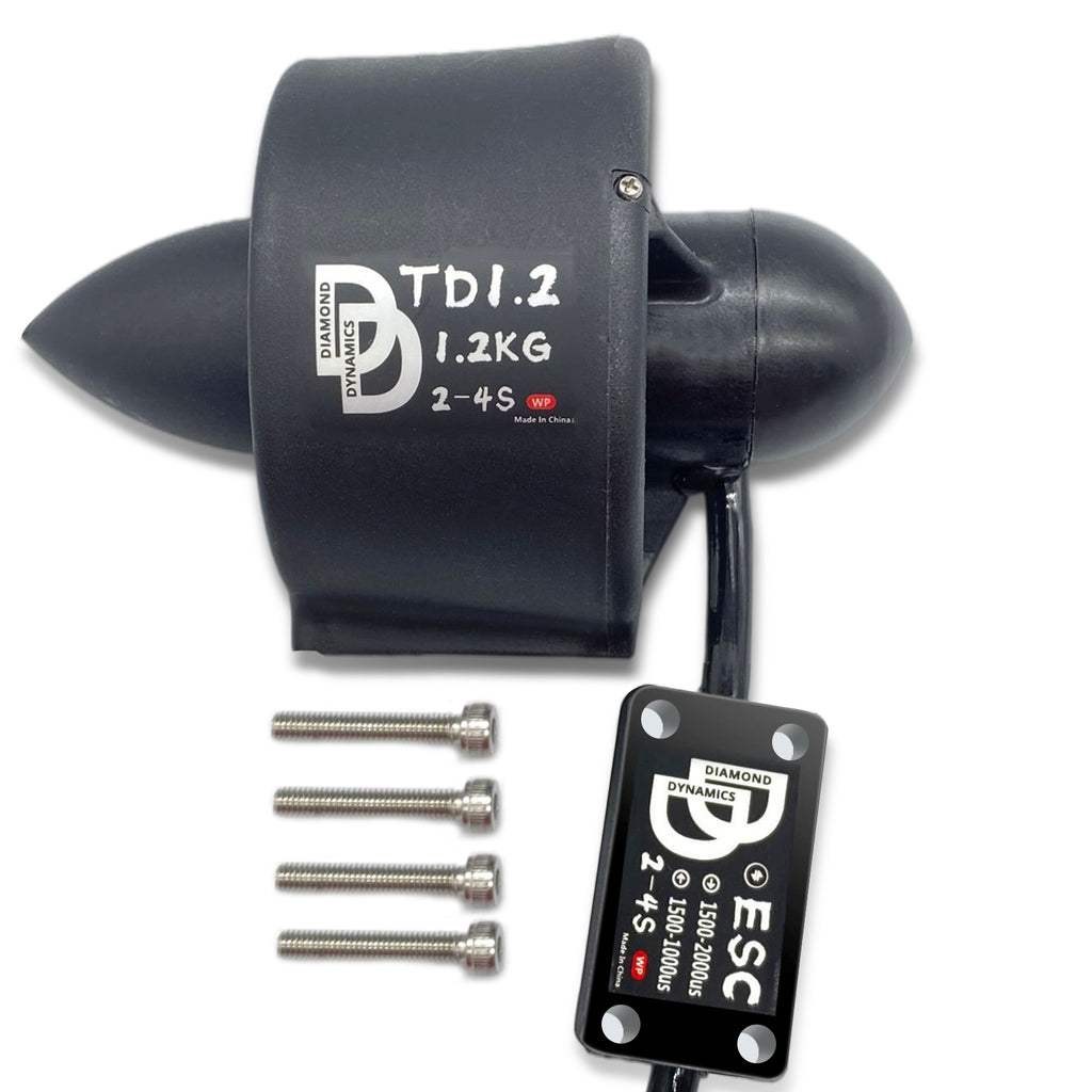 TD1.2 ESC 12V Sea Water Used ROV AUV Small Waterproof Underwater Thruster(in stock)
