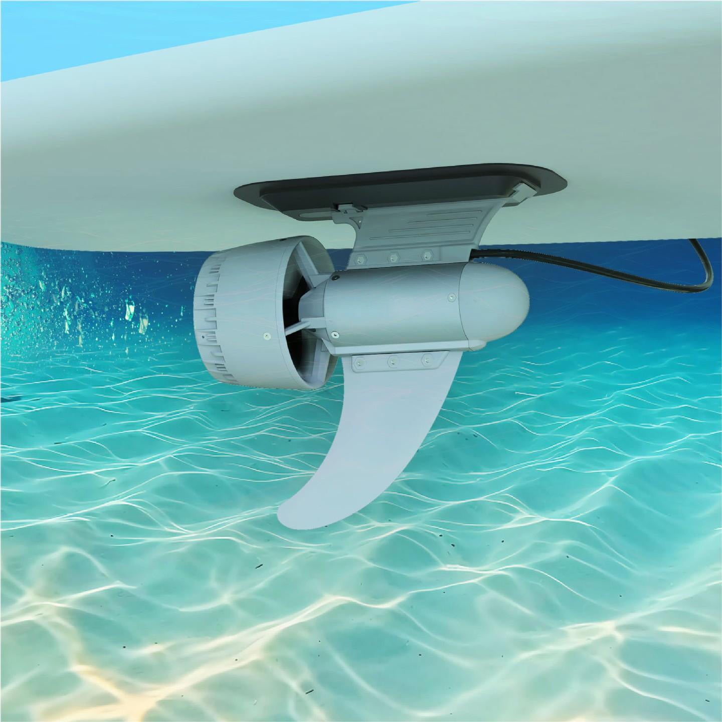 Y02 10km/h 22V 500W Electric  Fin Kit SUP Underwater Thruster with Battery for Paddle Board Boat