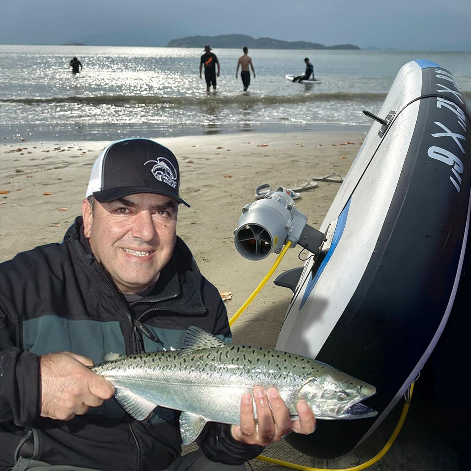 TD24 Electric Fin Kit 24v 8kg Thrust Underwater Thruster For SUP Kayaks