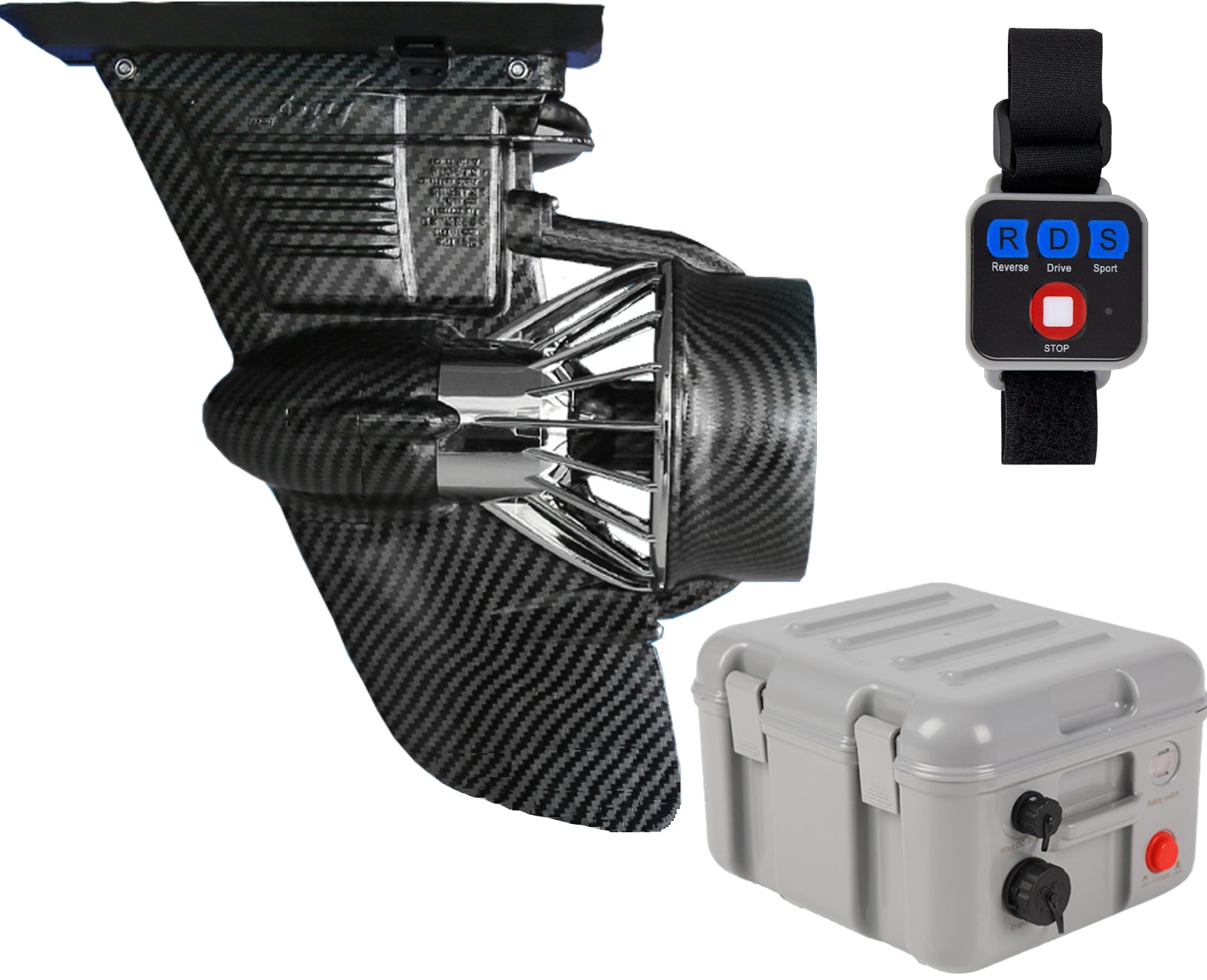 Electric Fin 24V 160W 6km Paddleboards Kayaks Underwater Thruster | Hobbywater