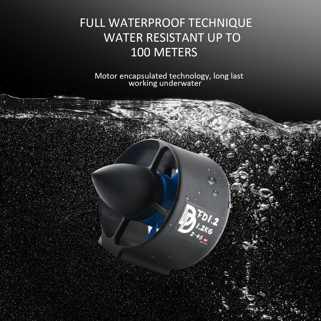 TD1.2 ESC 12V Sea Water Used ROV AUV Small Waterproof Underwater Thruster(in stock)