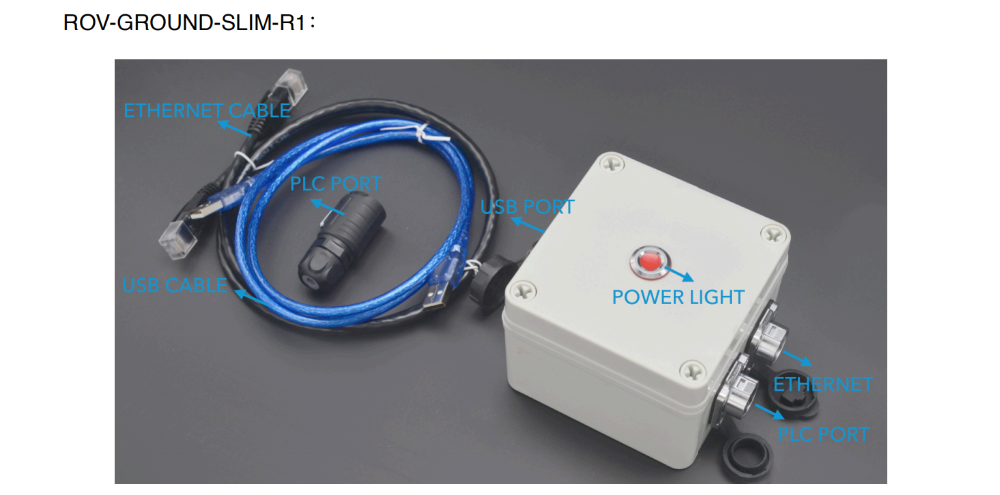 ROV Tether Interface Box - PLC Communication | Battery/USB Versions Available