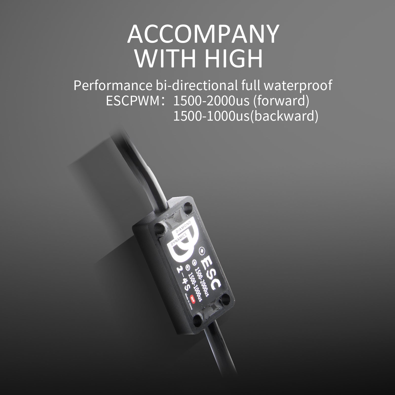 TD1.2 ESC 12V Sea Water Used ROV AUV Small Waterproof Underwater Thruster(in stock)