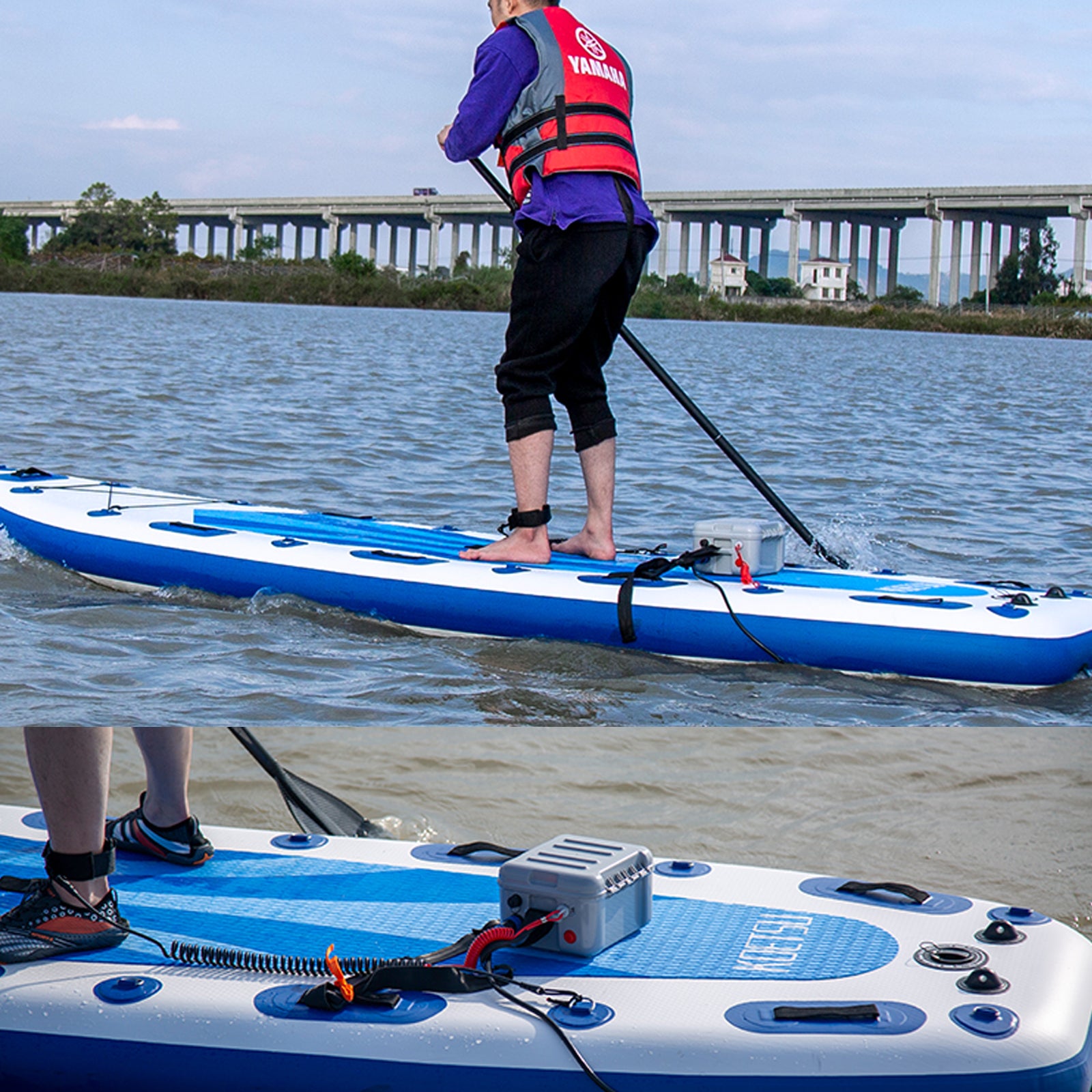 Electric Fin 24V 160W 6km Paddleboards Kayaks Underwater Thruster | Hobbywater