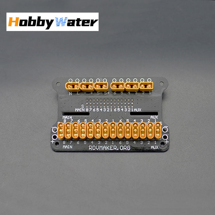 110mm Cabin Wiring Extend Board - 40A ROV/AUV Power Distribution Breakout