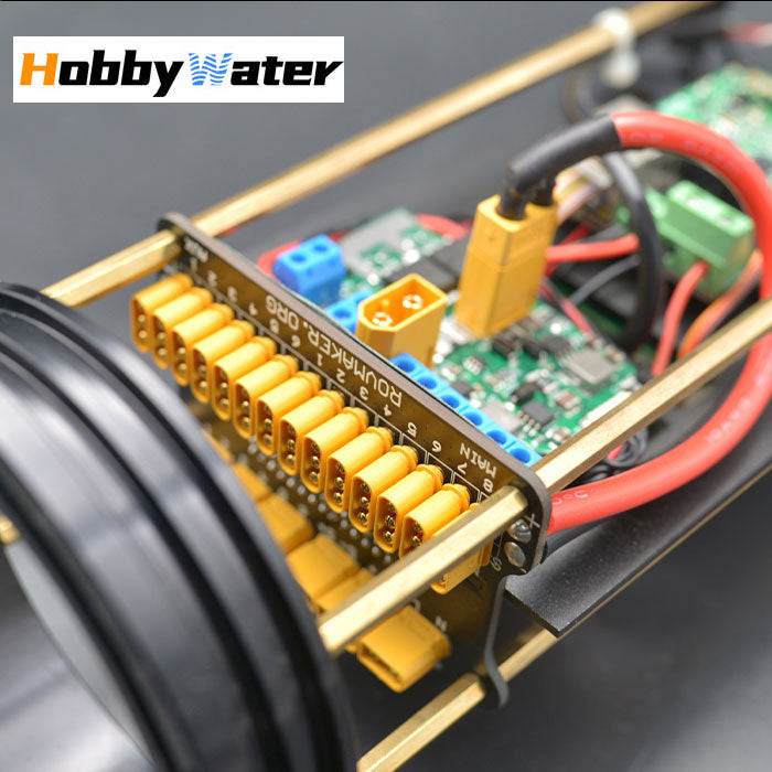110mm Cabin Wiring Extend Board - 40A ROV/AUV Power Distribution Breakout
