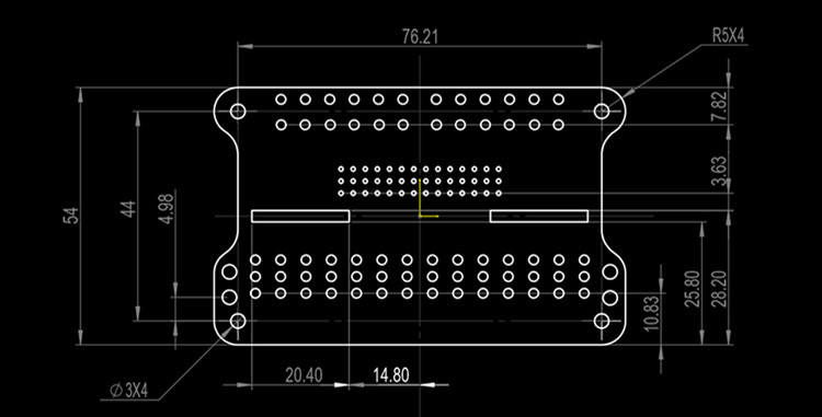 110mm Cabin Wiring Extend Board - 40A ROV/AUV Power Distribution Breakout